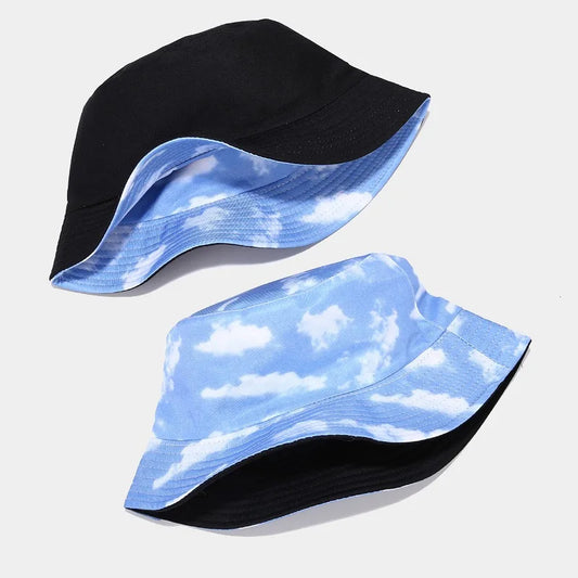 Cloud Print Bucket Hat