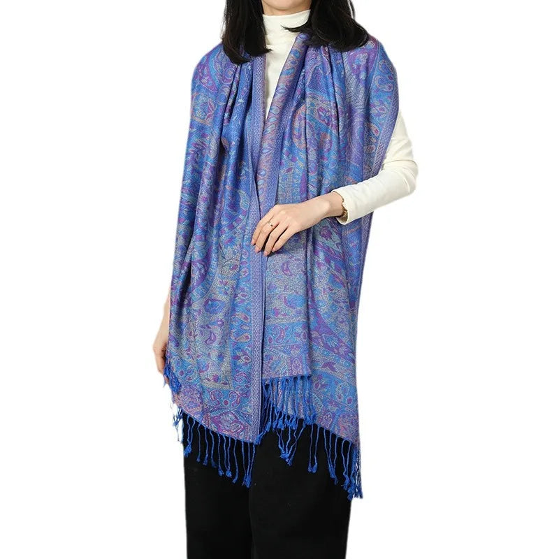 Paisley Pashmina Scarf