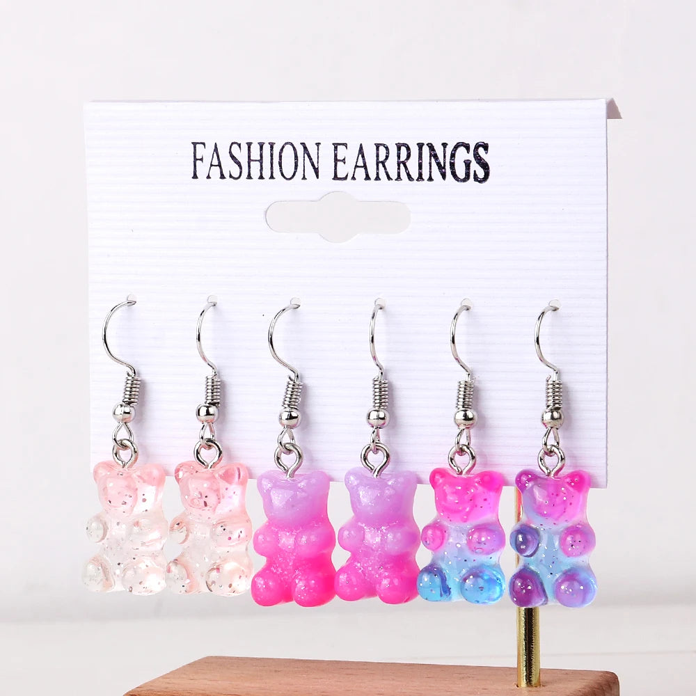Gummy Bear Earrings