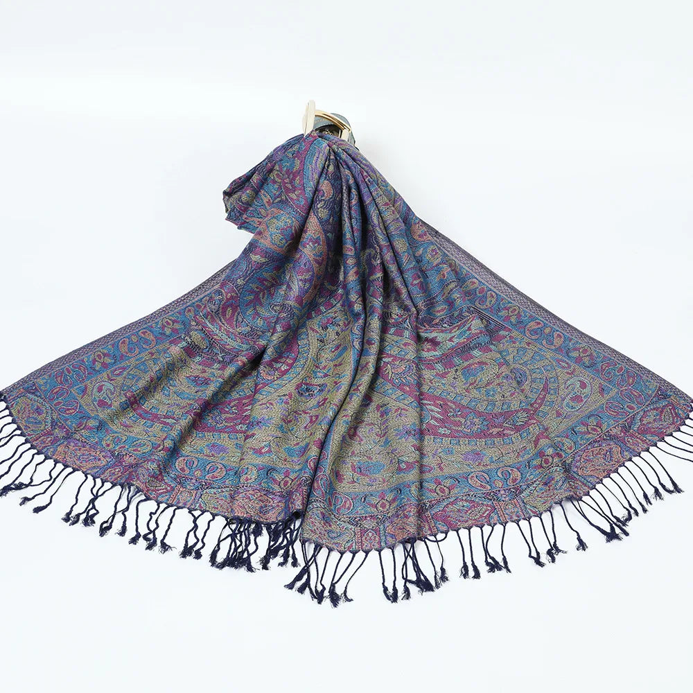 Paisley Pashmina Scarf