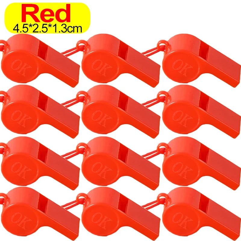 Mini Whistles with Lanyard