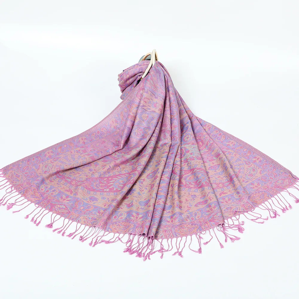 Paisley Pashmina Scarf
