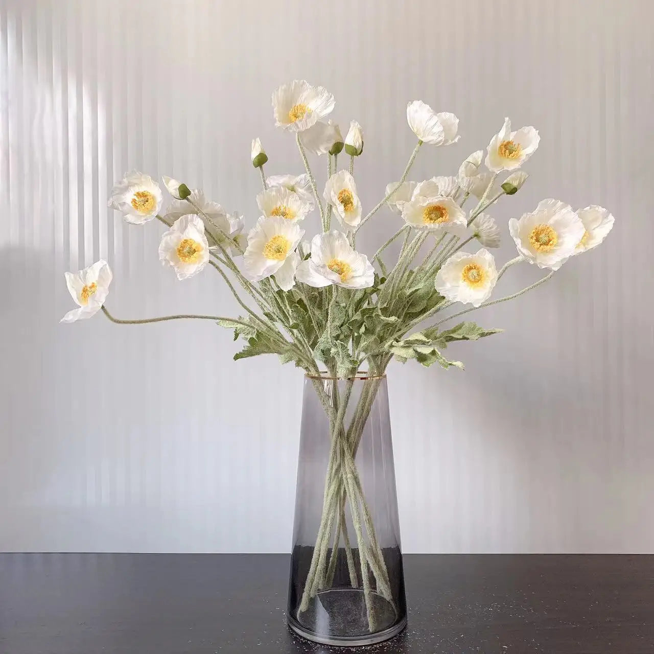 Elegant Artificial Poppy Bouquet