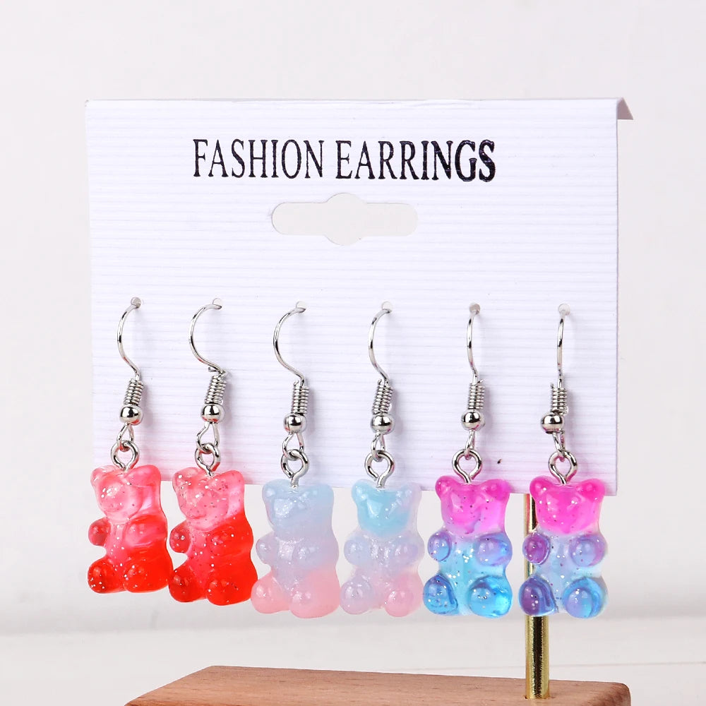Gummy Bear Earrings