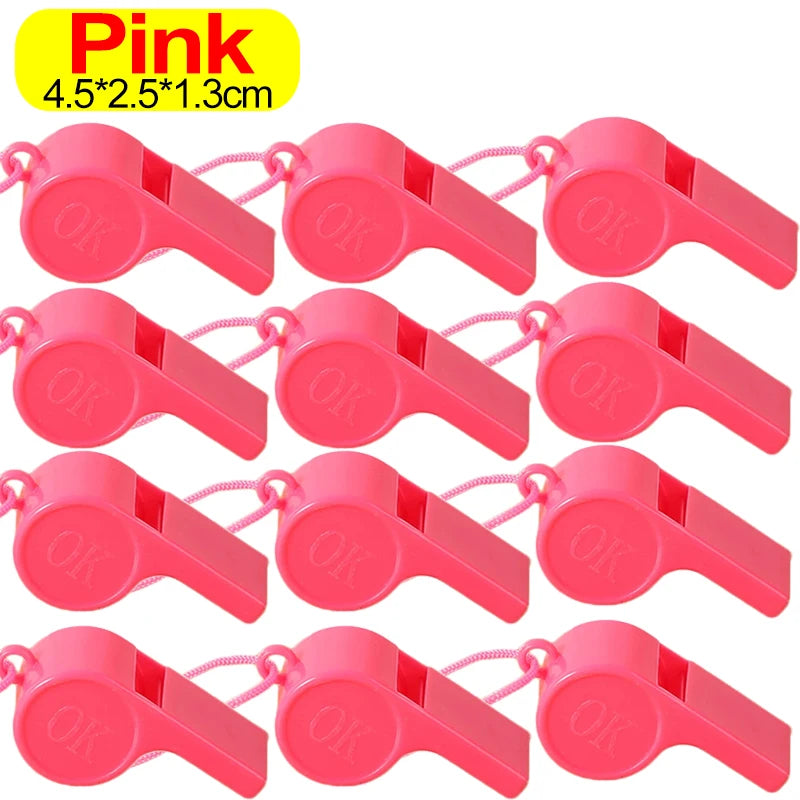 Mini Whistles with Lanyard