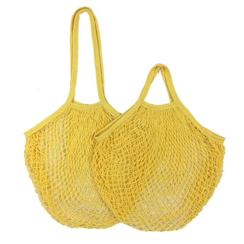 Trendy Cotton Mesh Tote Bag