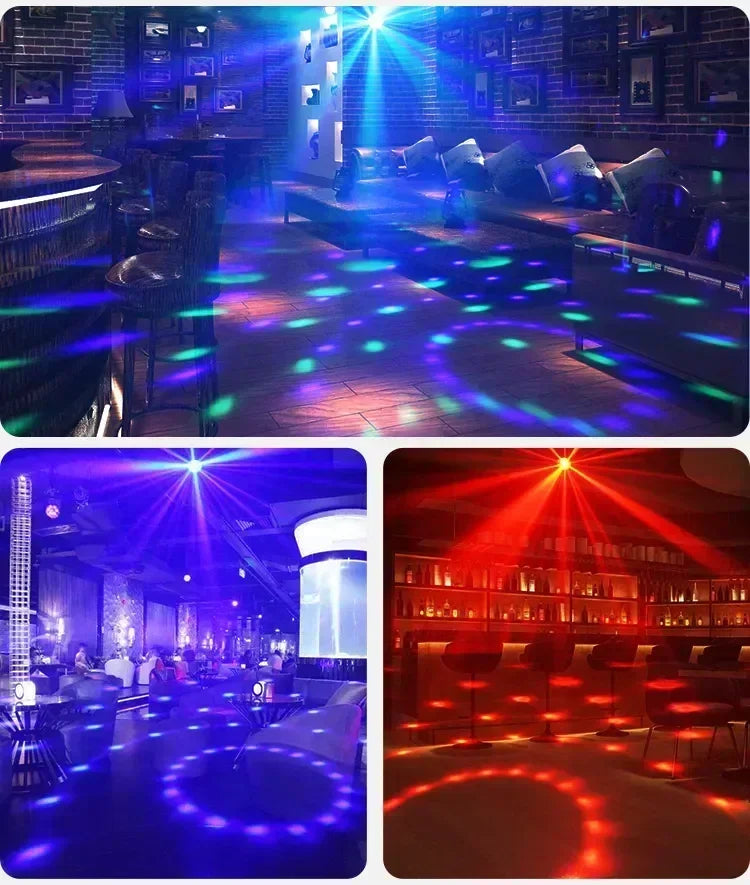 Rotating Disco Light
