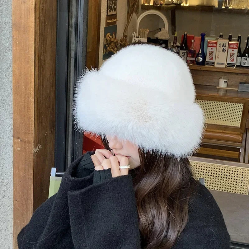 Fluffy Faux Fur Hat