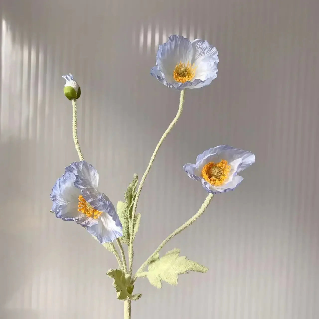 Elegant Artificial Poppy Bouquet