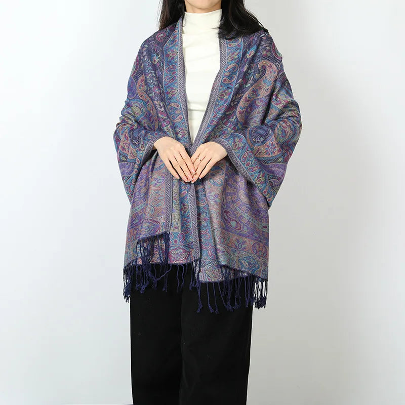Paisley Pashmina Scarf