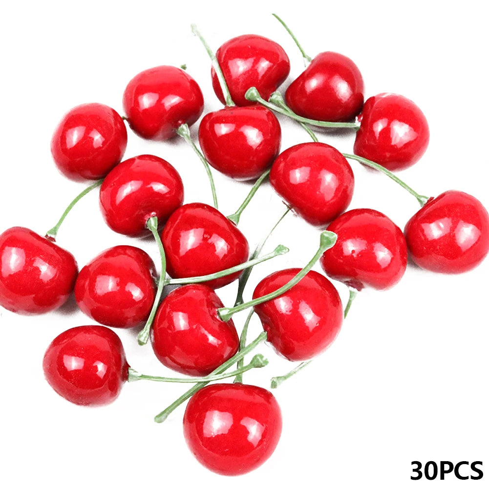 Artificial Cherry Decor (30pcs)