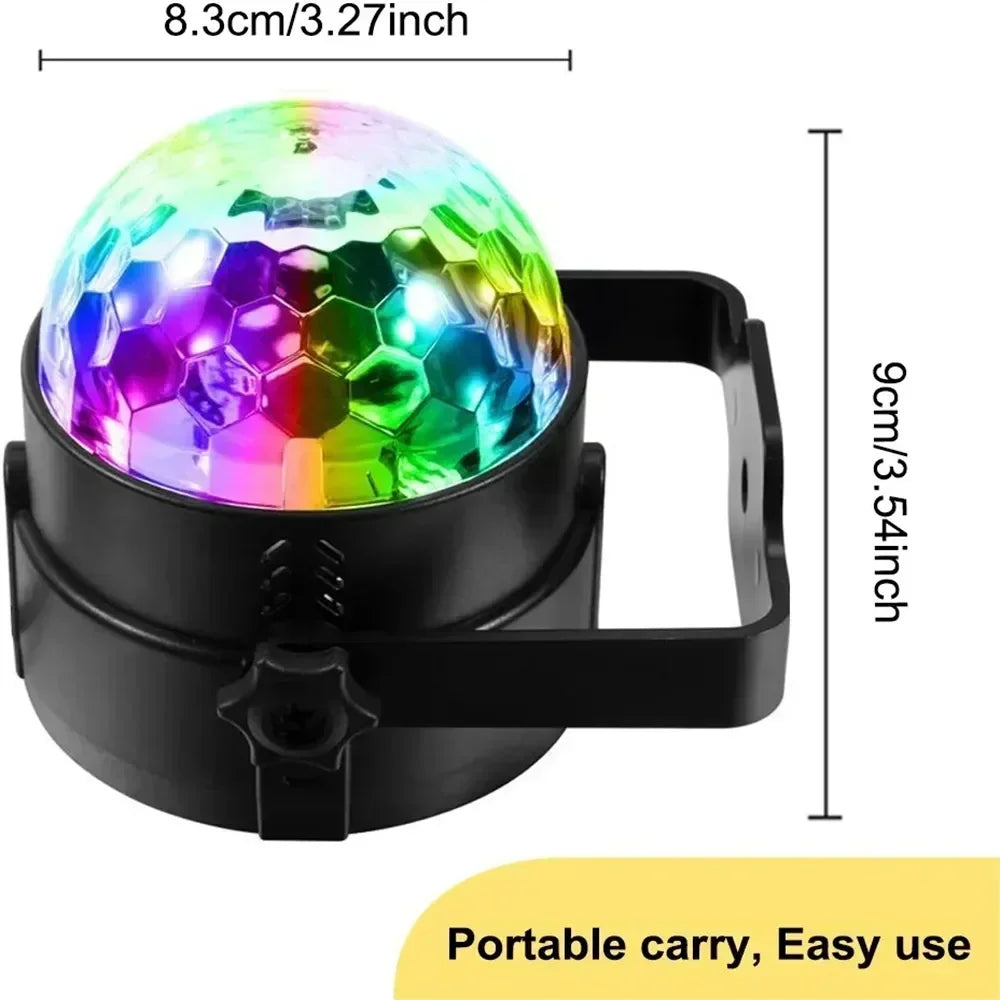 Rotating Disco Light