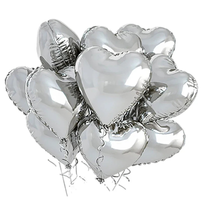 Red Heart Balloons