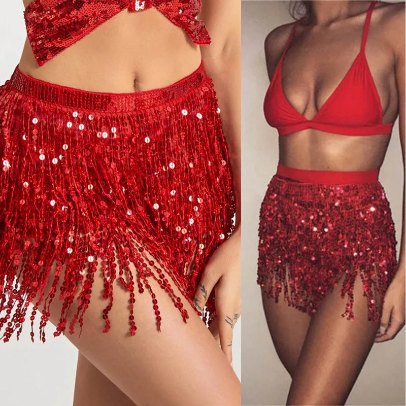 Glitter Sequin Skirt