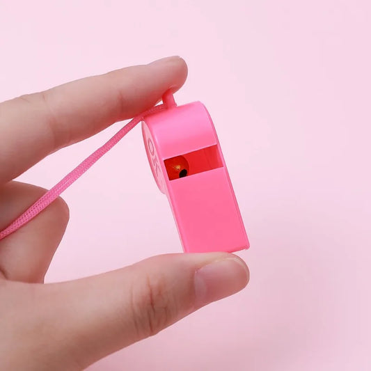 Mini Whistles with Lanyard