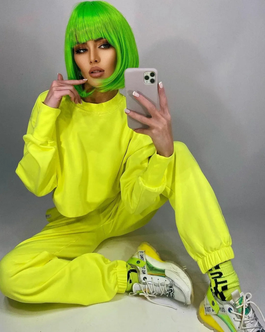 Colorful Short Bob Wig