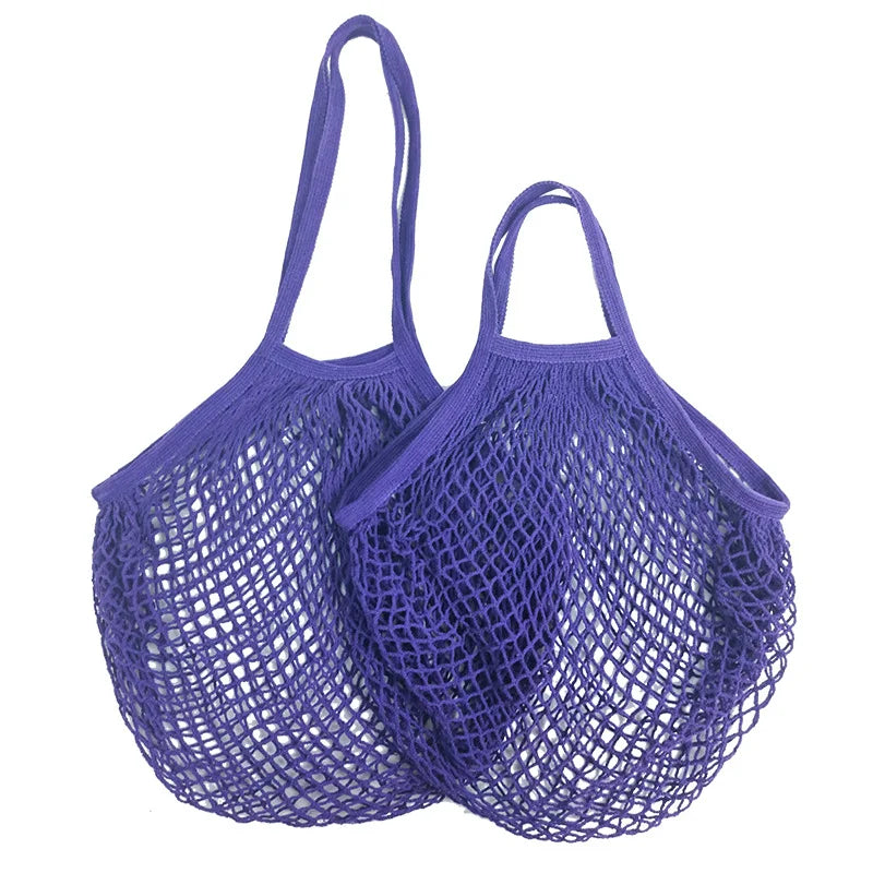 Trendy Cotton Mesh Tote Bag