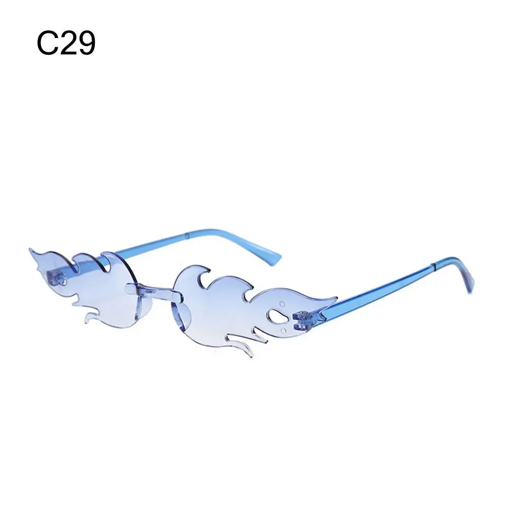 Blue Flame Sunglasses