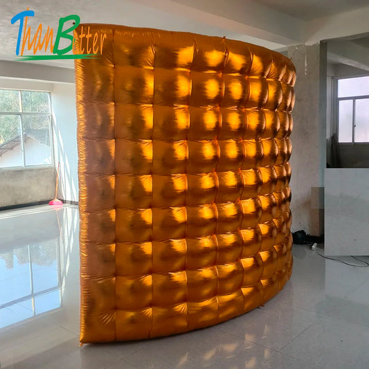 Gold Inflatable Photo Wall 3m x 2.4m