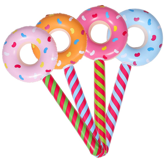 Inflatable Donut Lollipop Props