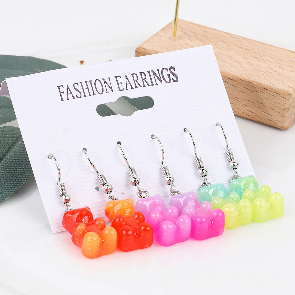 Gummy Bear Earrings