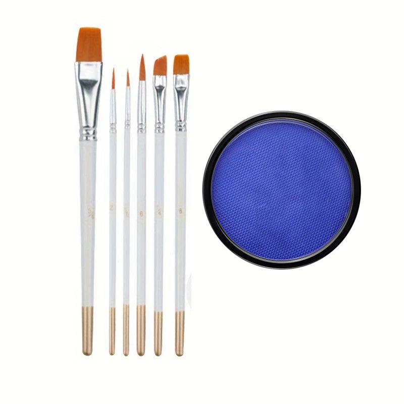 Blue Water-Soluble Face and Body Paint