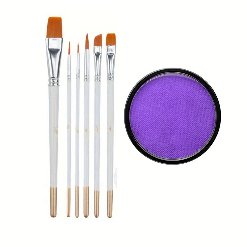 Water-Soluble Face and Body Paint