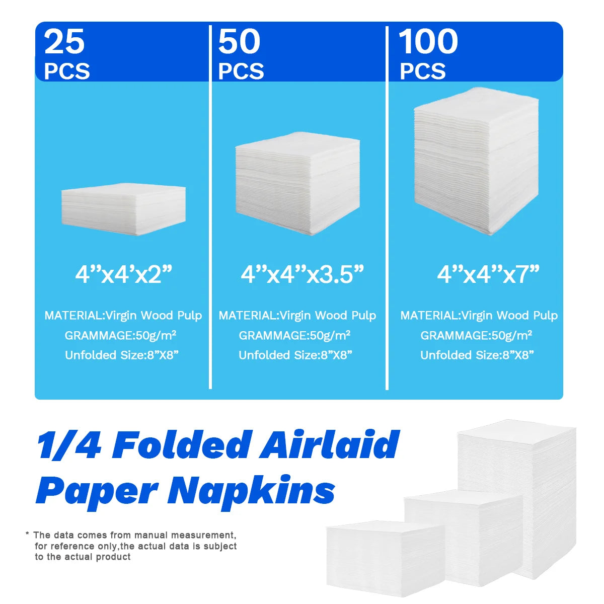 White Cocktail Napkins