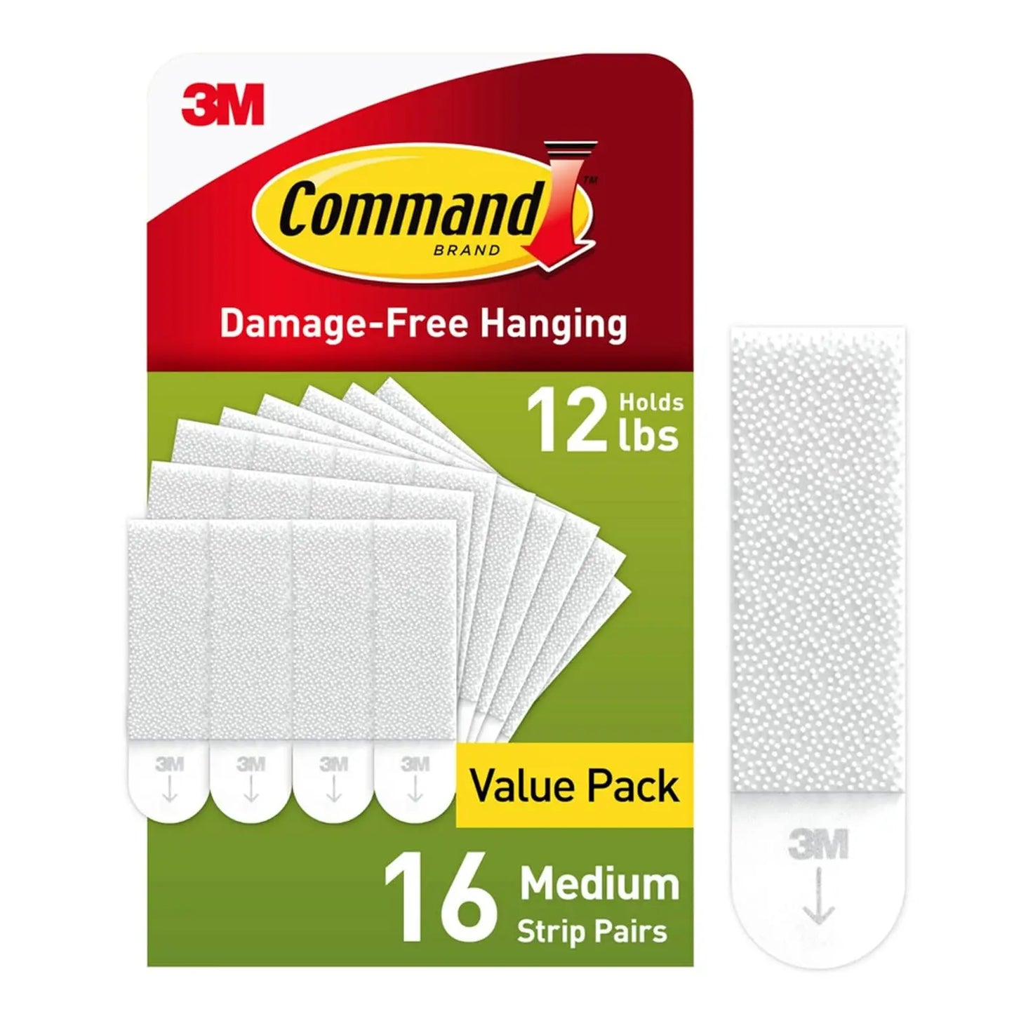 3M Velcro Command Strips 15 pairs