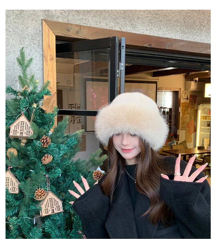 Fluffy Faux Fur Hat