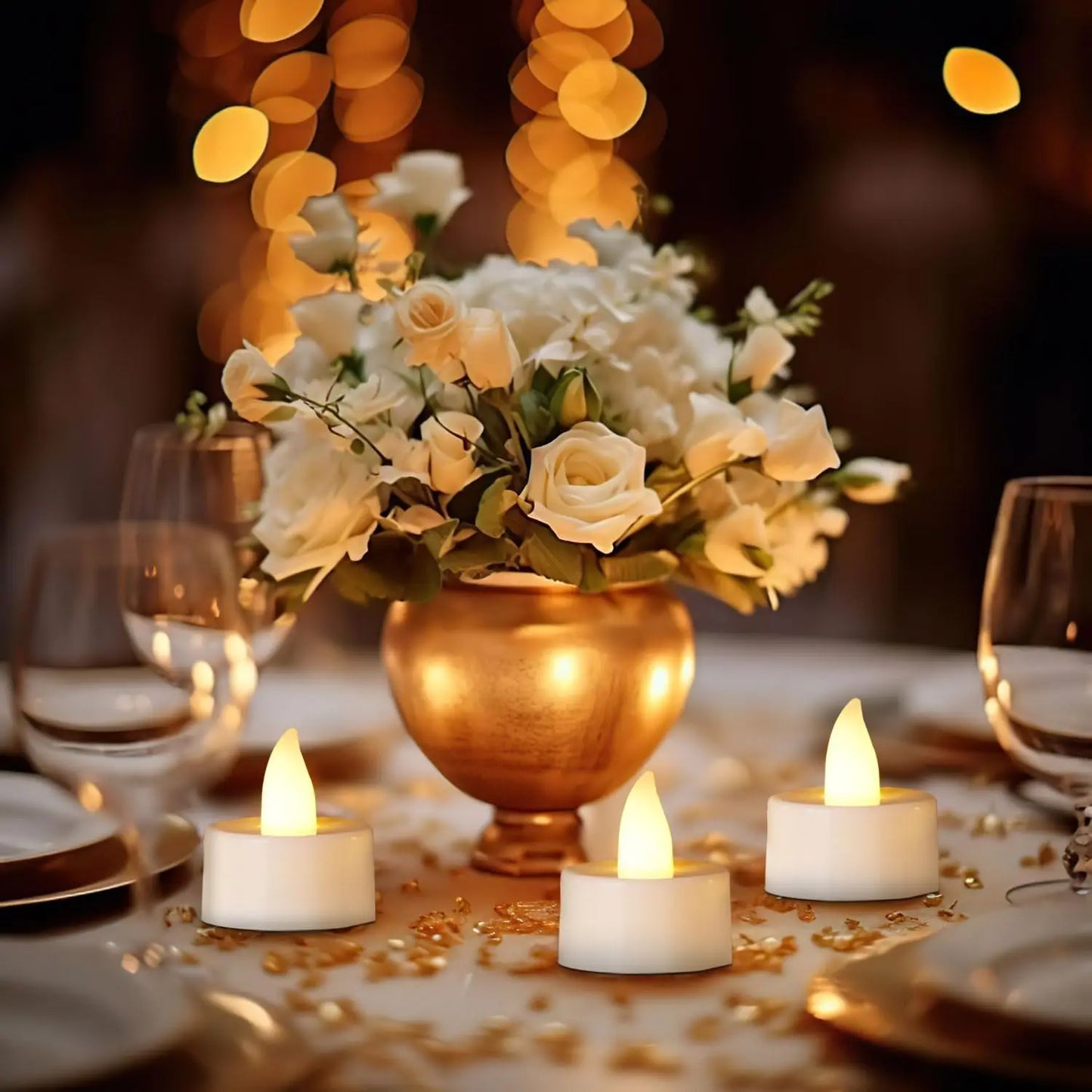 Flameless LED Tealight Candles