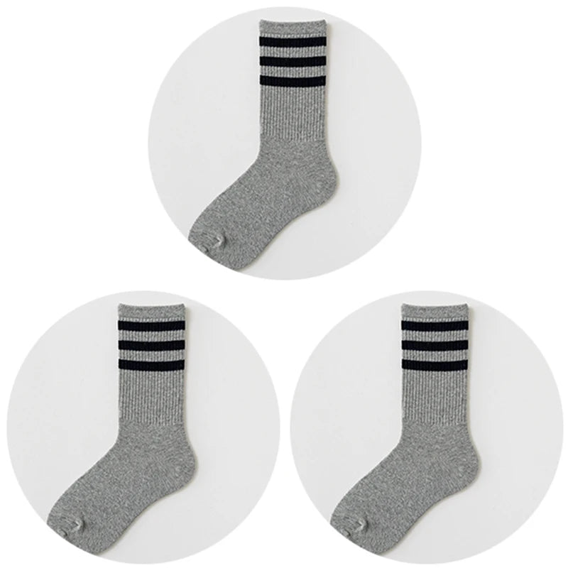 Sporty Team Cotton Socks (3 Pairs)