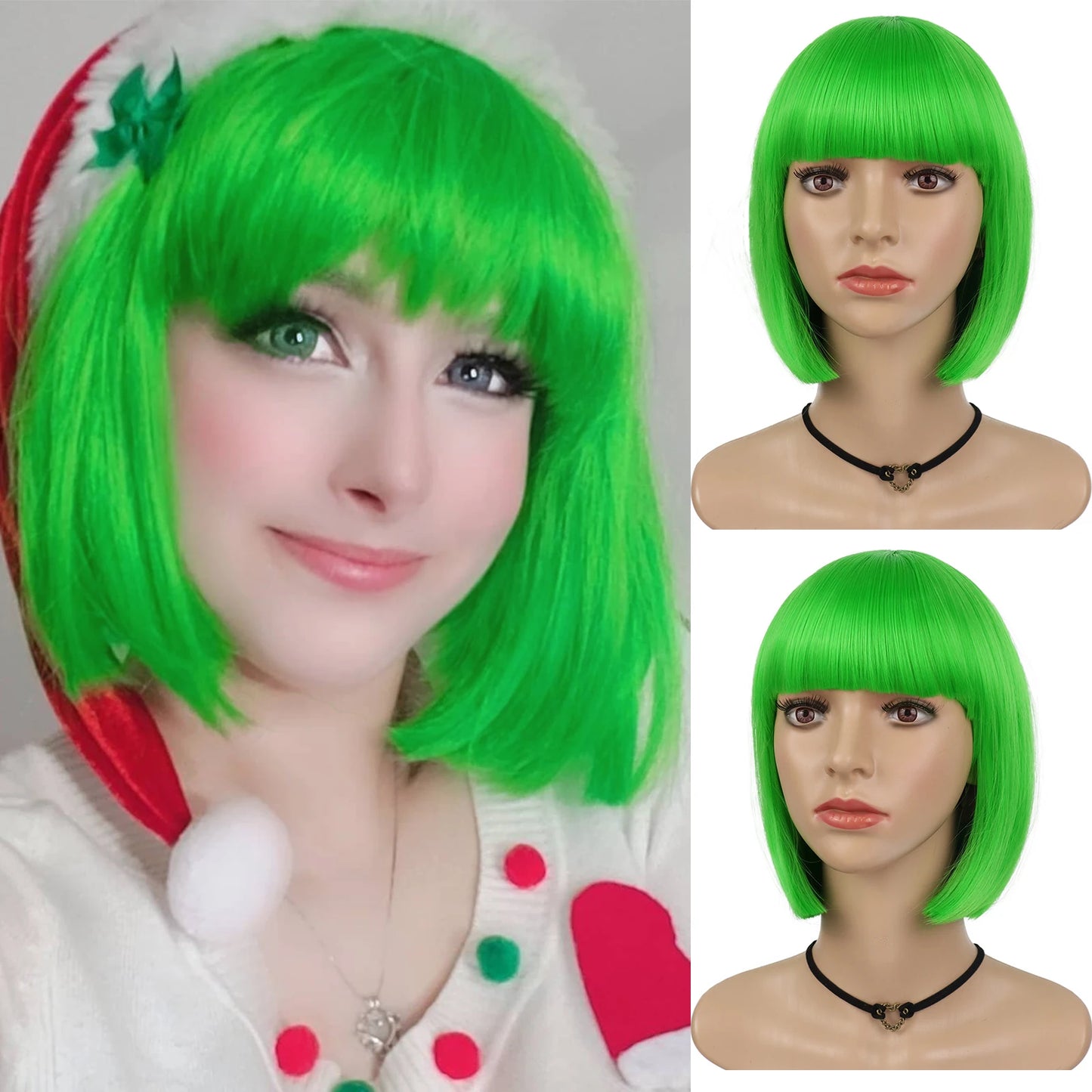 Colorful Short Bob Wig