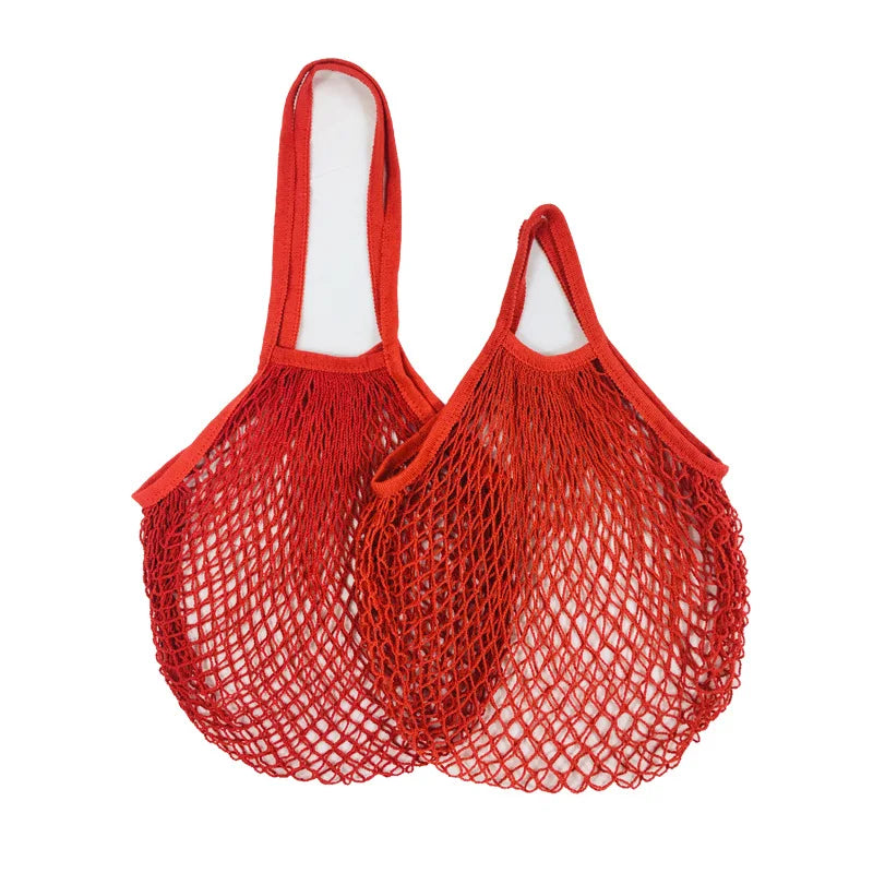Trendy Cotton Mesh Tote Bag