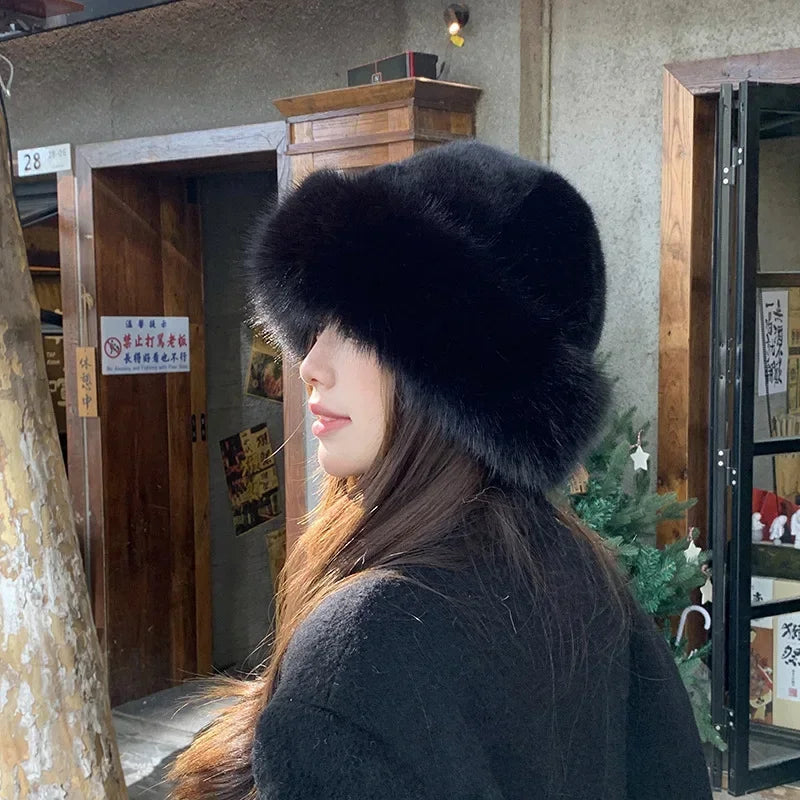Fluffy Faux Fur Hat