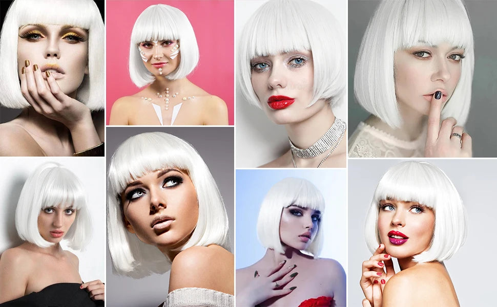 Colorful Short Bob Wig