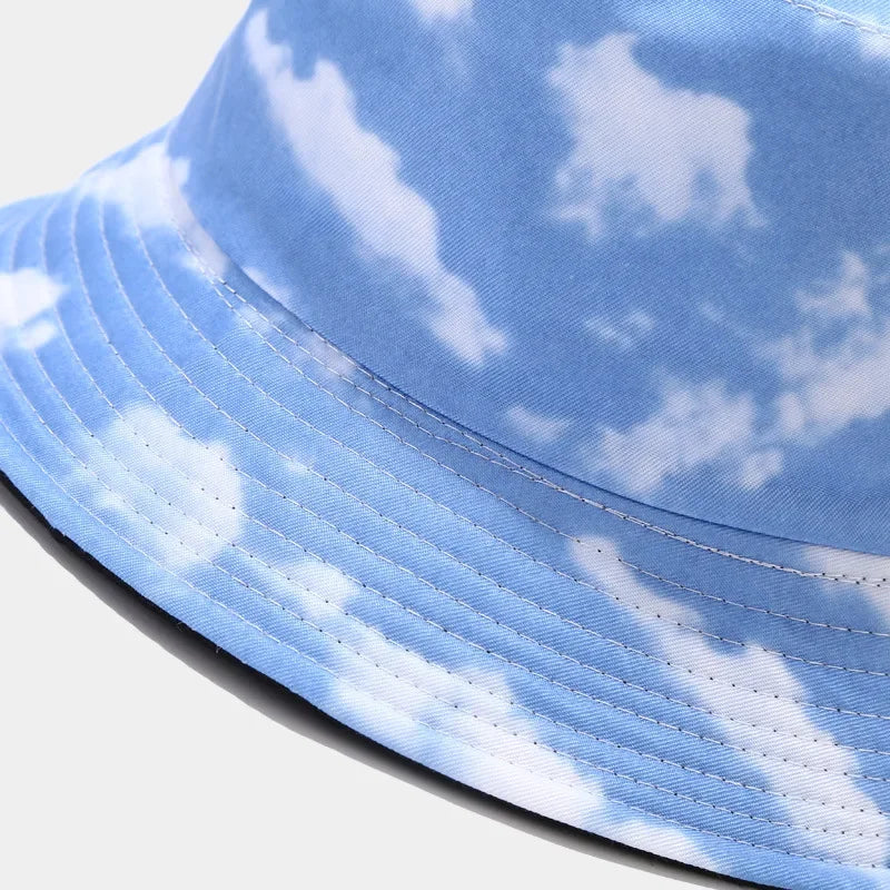 Cloud Print Bucket Hat