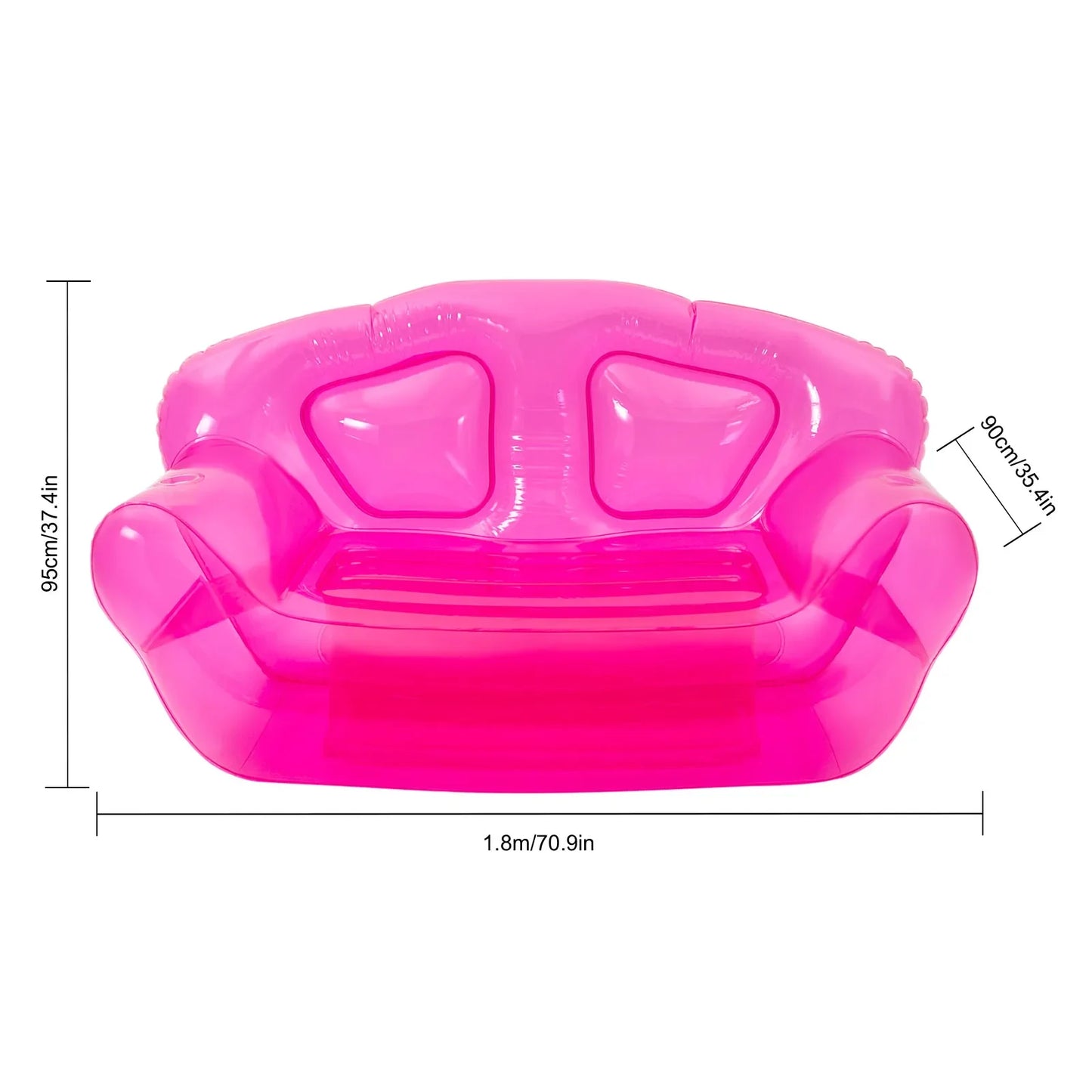 Pink Inflatable Sofa