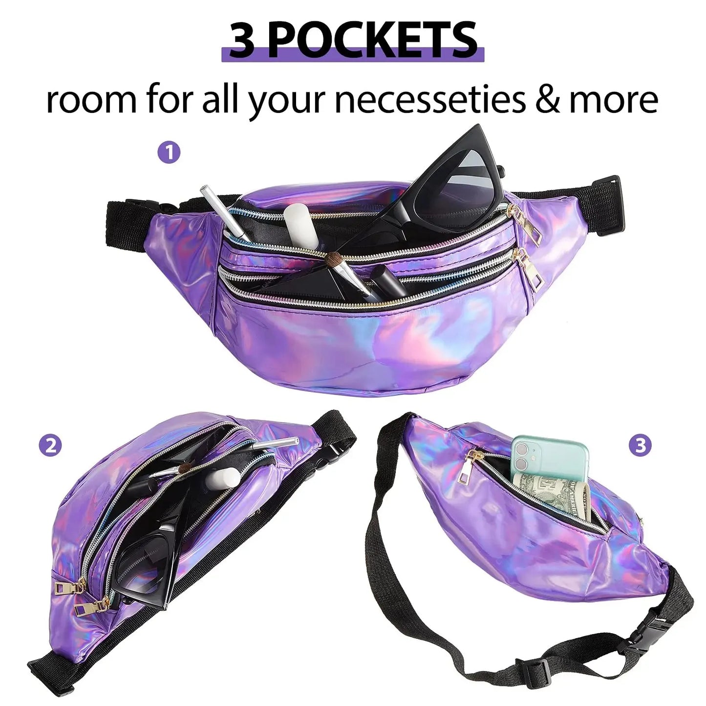 Holographic Fanny Pack