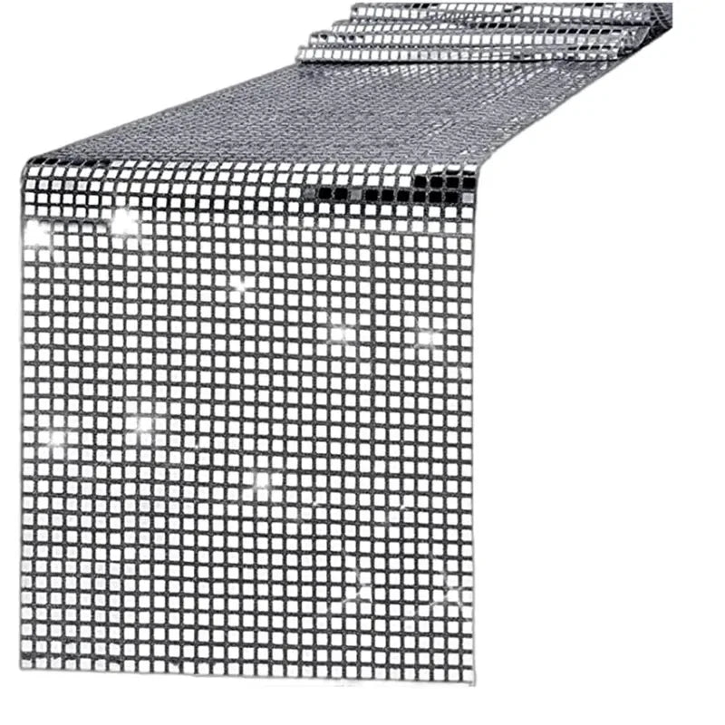 Glitter Sequin Disco Table Runner