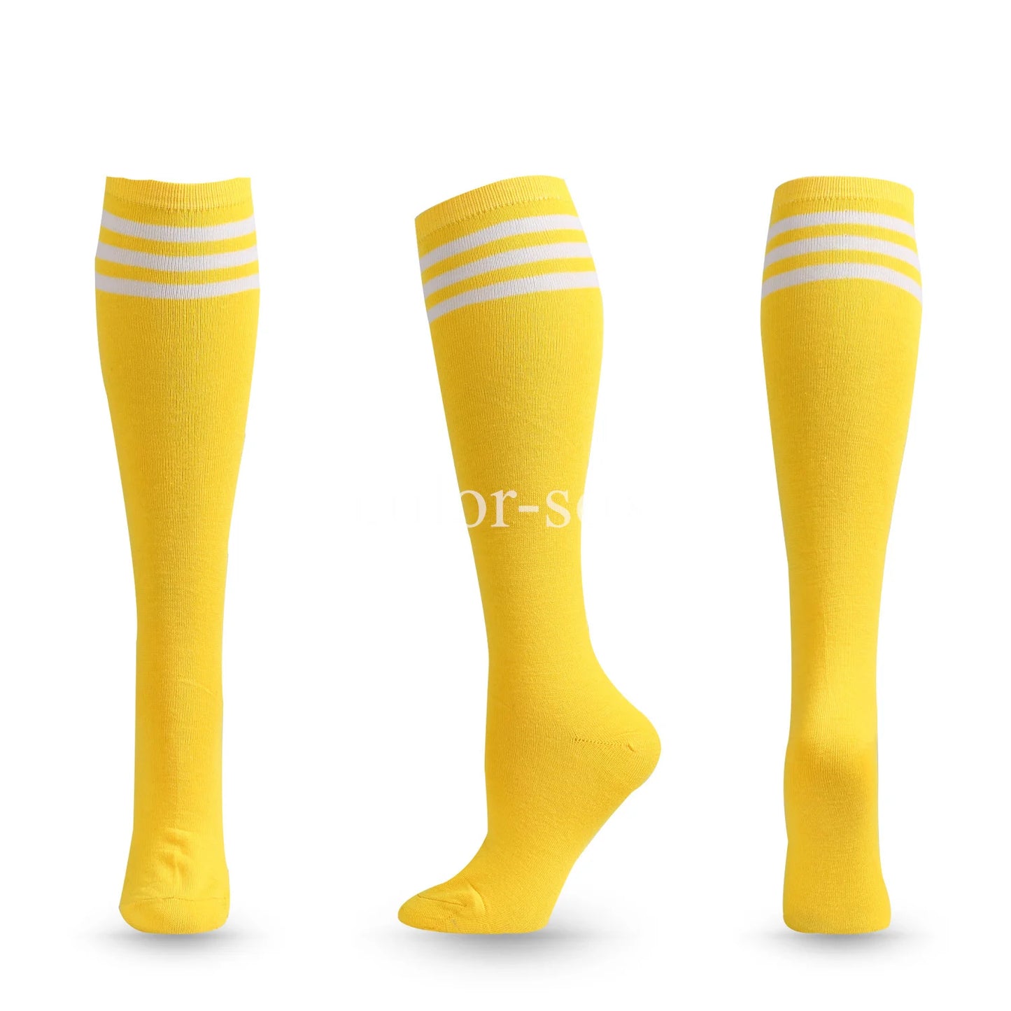 Striped Knee-High Socks