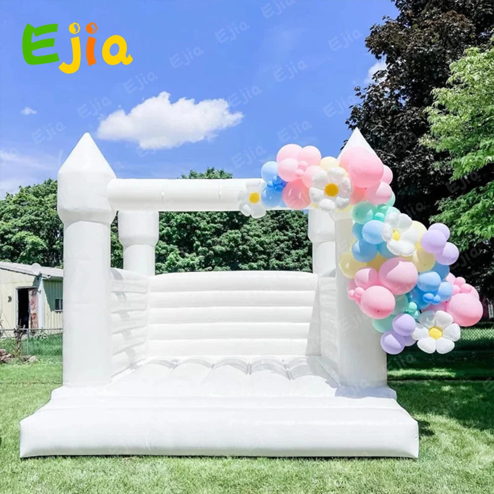 White Bouncy Castle
