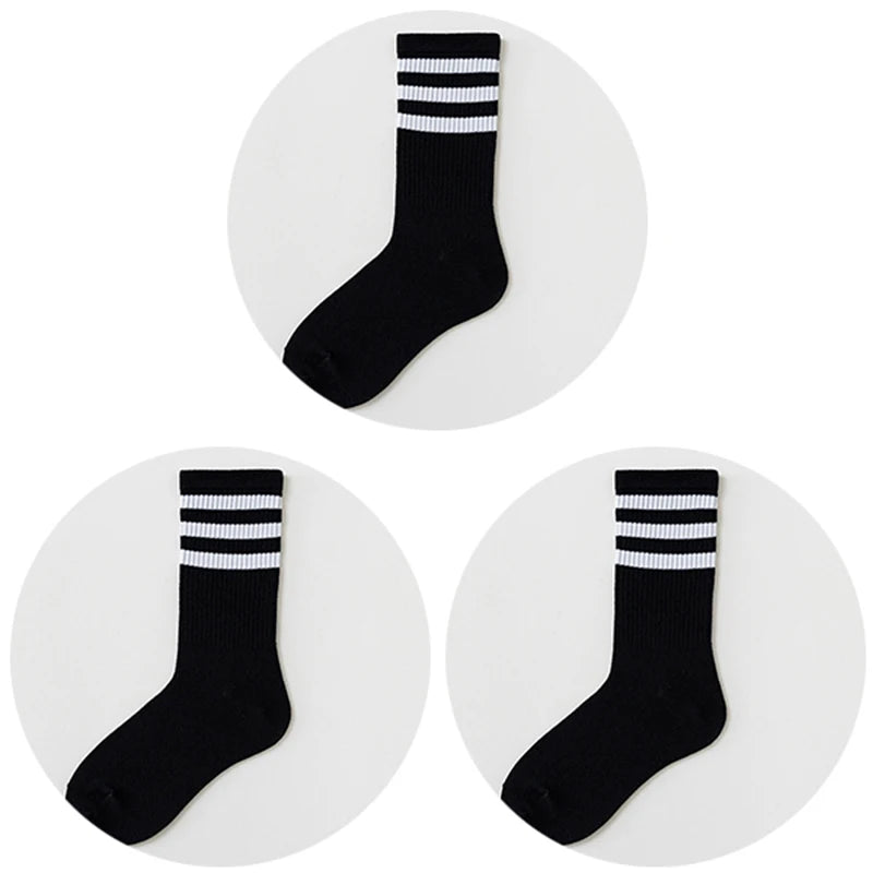 Sporty Team Cotton Socks (3 Pairs)