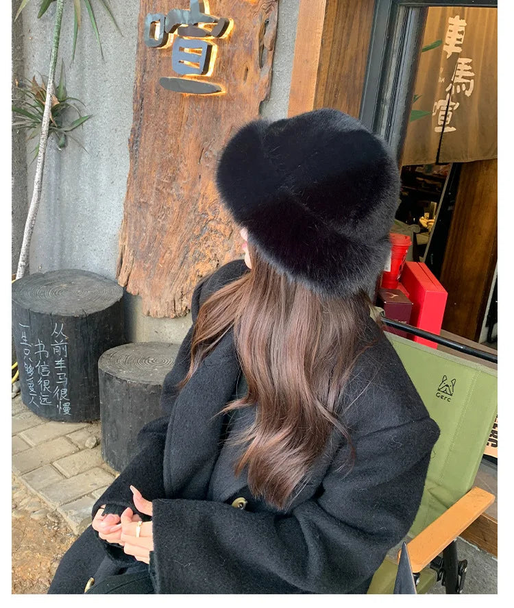 Fluffy Faux Fur Hat
