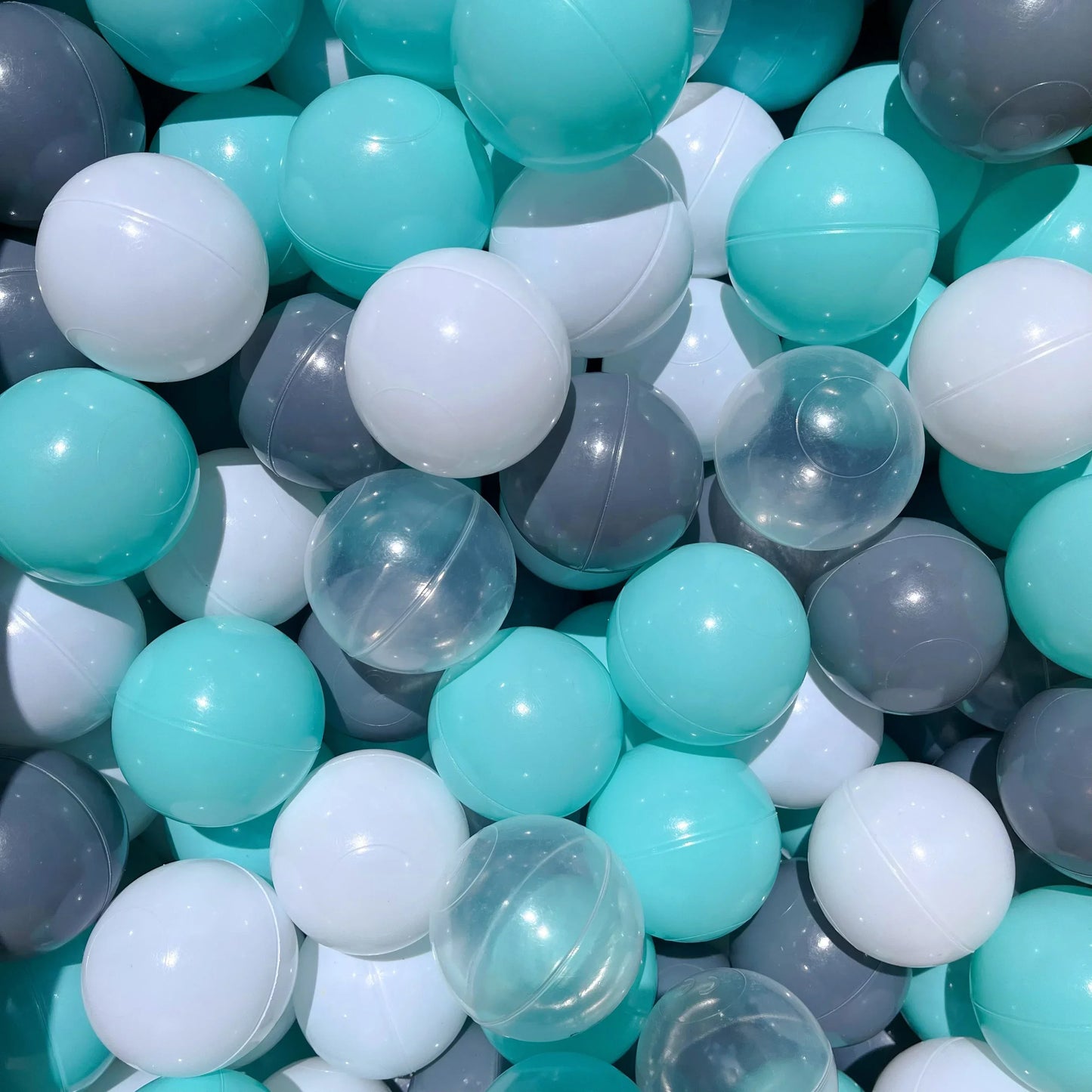 Blue Colored Ball Pit Balls