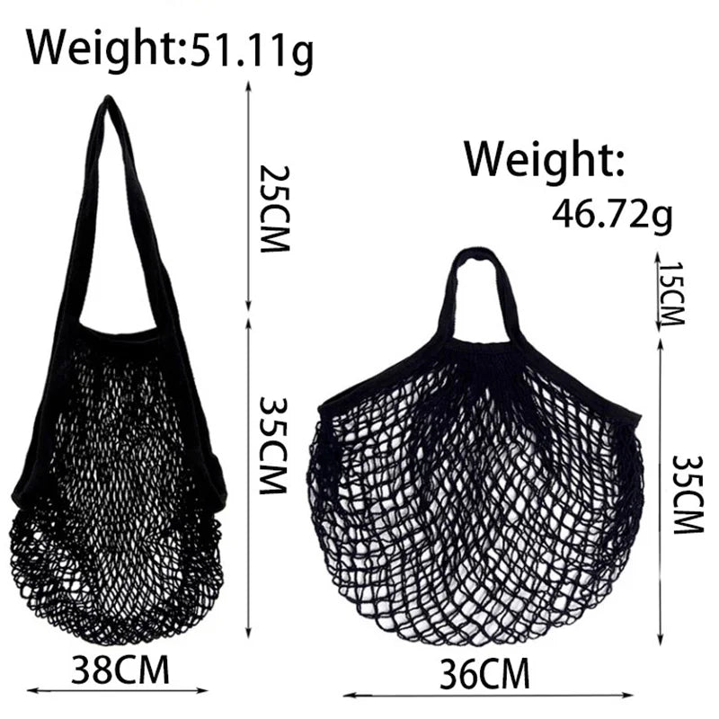 Trendy Cotton Mesh Tote Bag
