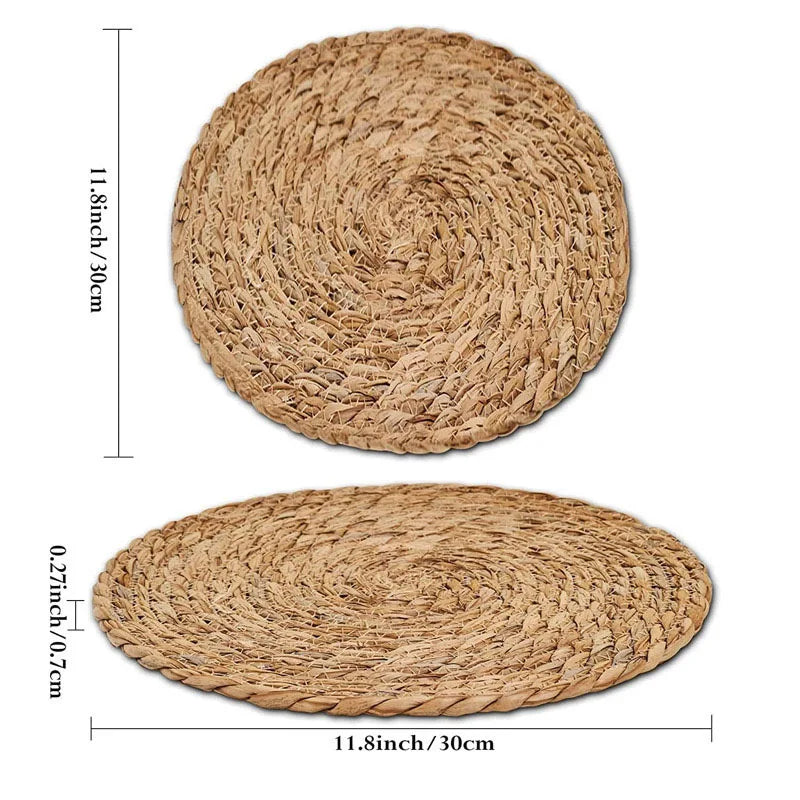 Handwoven Round Placemats
