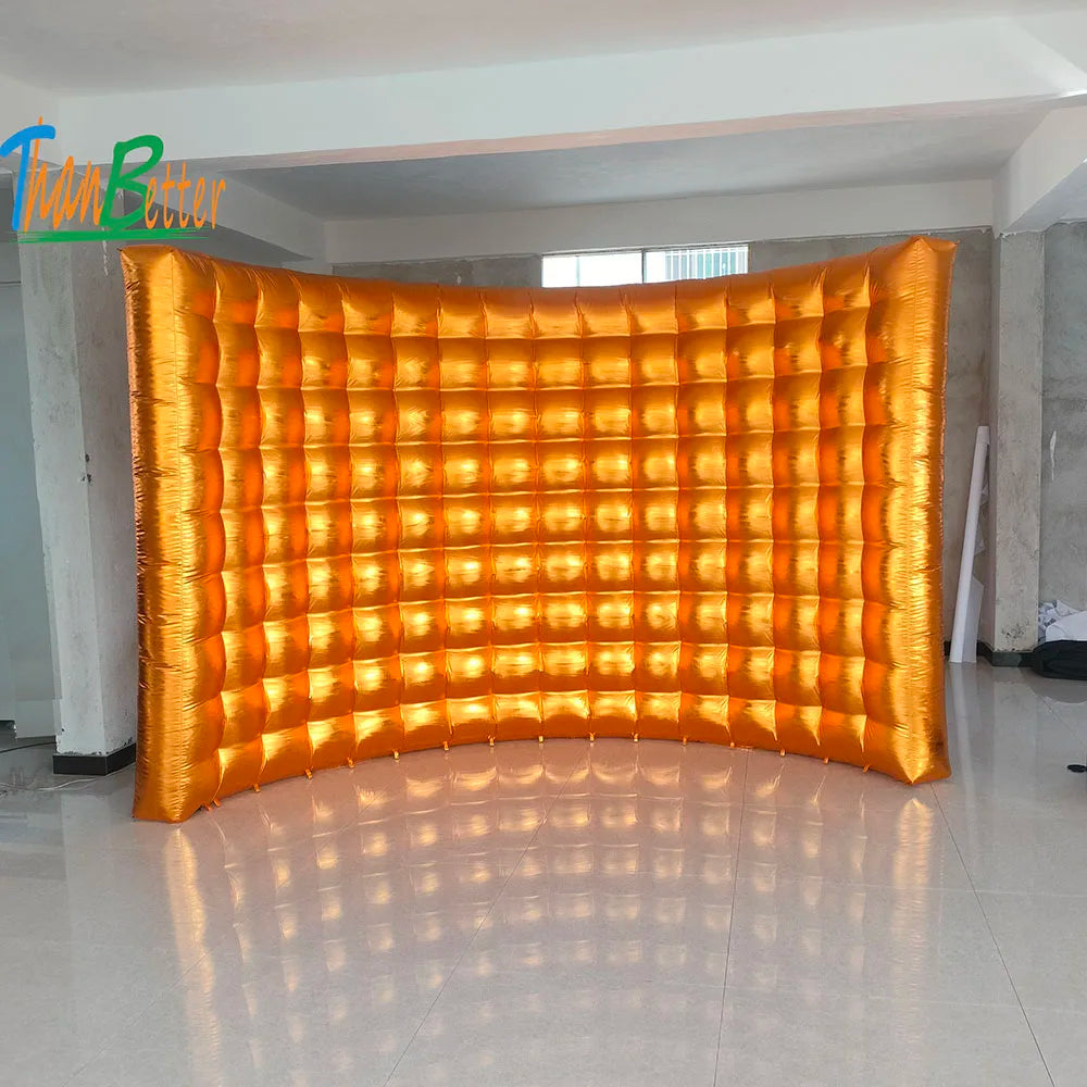Silver Inflatable Photo Wall 3m x 2.4m