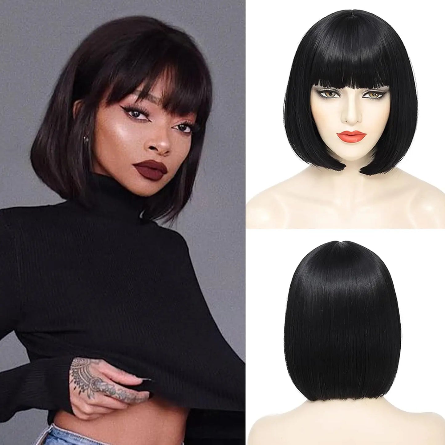 Colorful Short Bob Wig