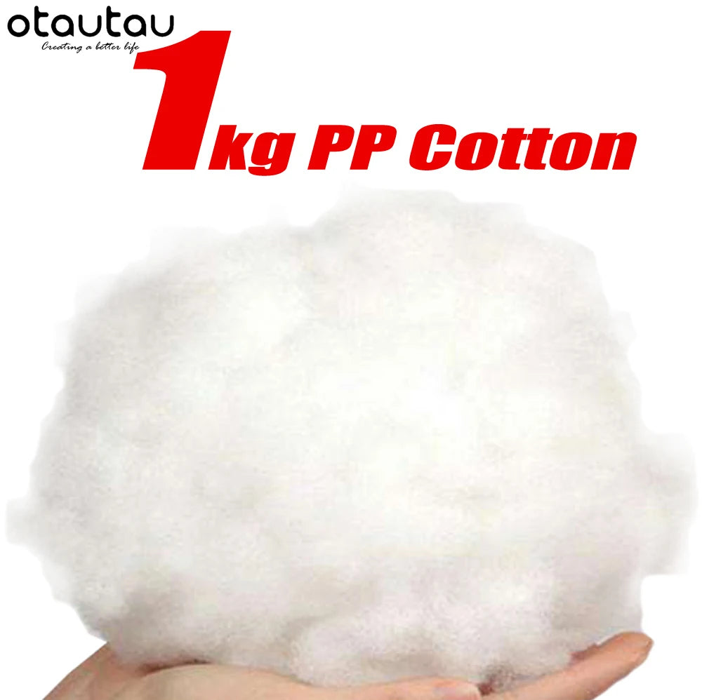 Eco-Friendly PP Cotton Filling Material (1kg)